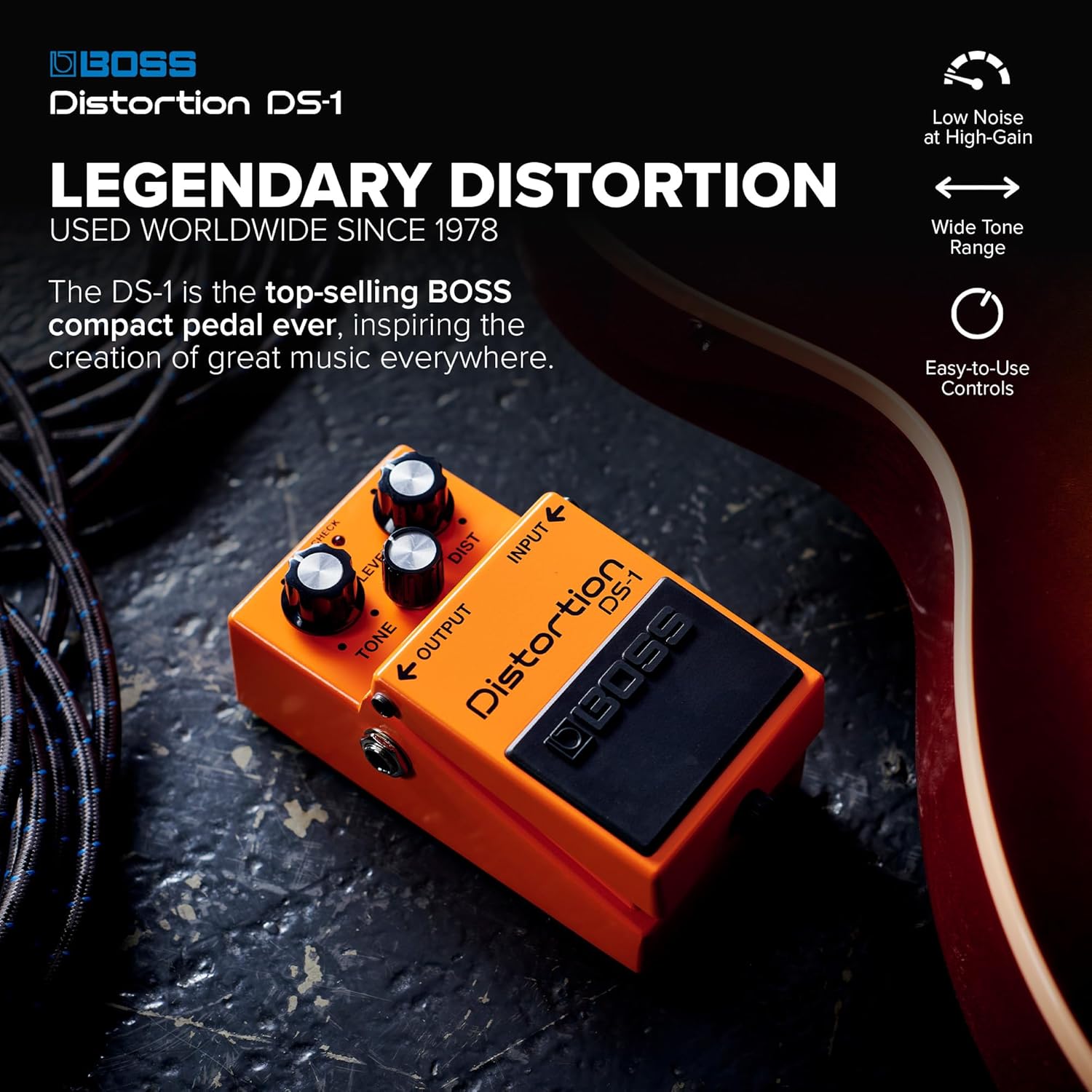 Boss Stompbox Essentials: DS-1, BD-2, RV-6, and TU-3 — The Building Blocks of a Real Pedalboard